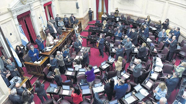 El proyecto aprobado por la Cámara de Diputados todavía no había ingresado anoche al Senado.