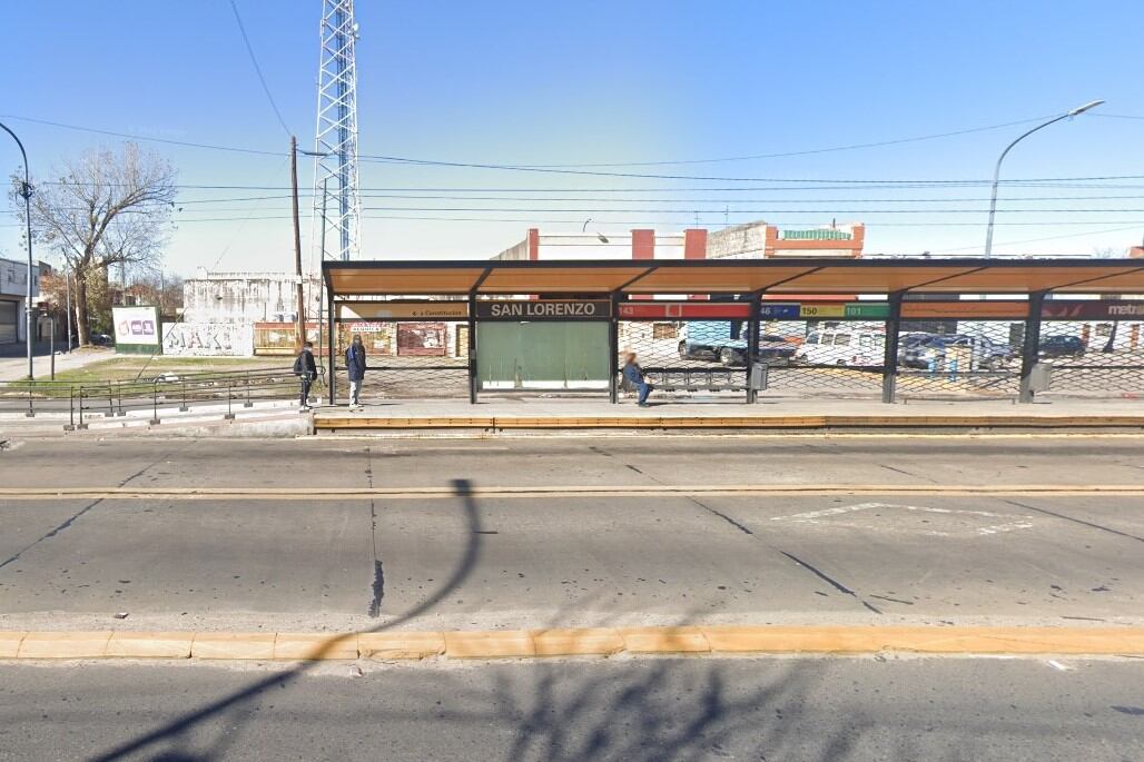 El hecho ocurrió en la avenida Fernández de la Cruz y la calle Bonorino. Imagen: Google Maps.