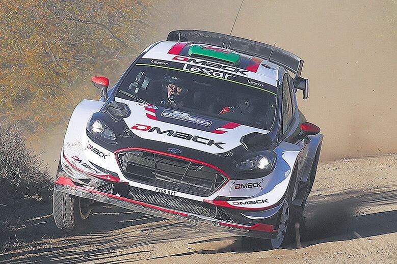 El británico Elfyn Evans (M-Sport) fue el más rápido de la jornada.