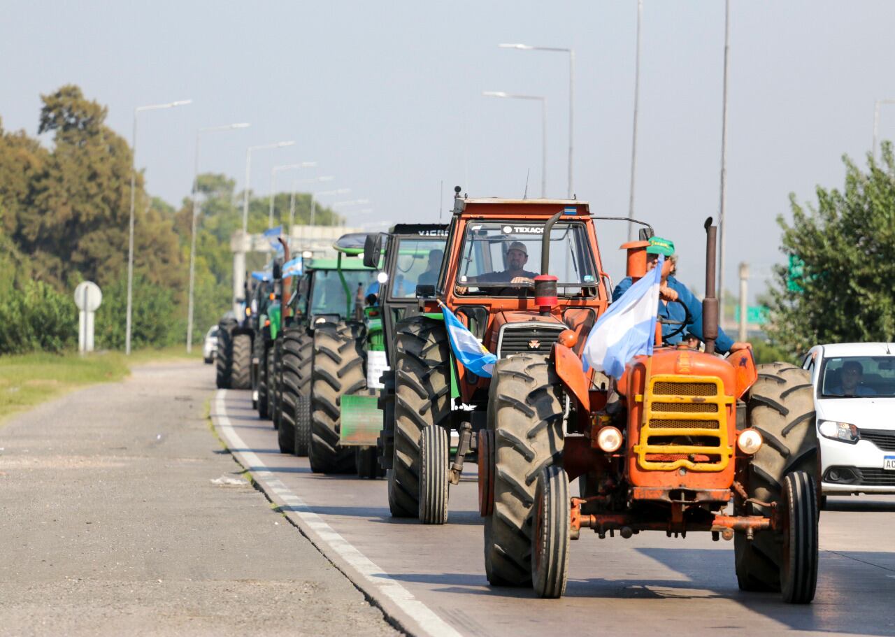 "Marcha por las dudas", calificó a la movilización la portavoz presidencial Cerruti.