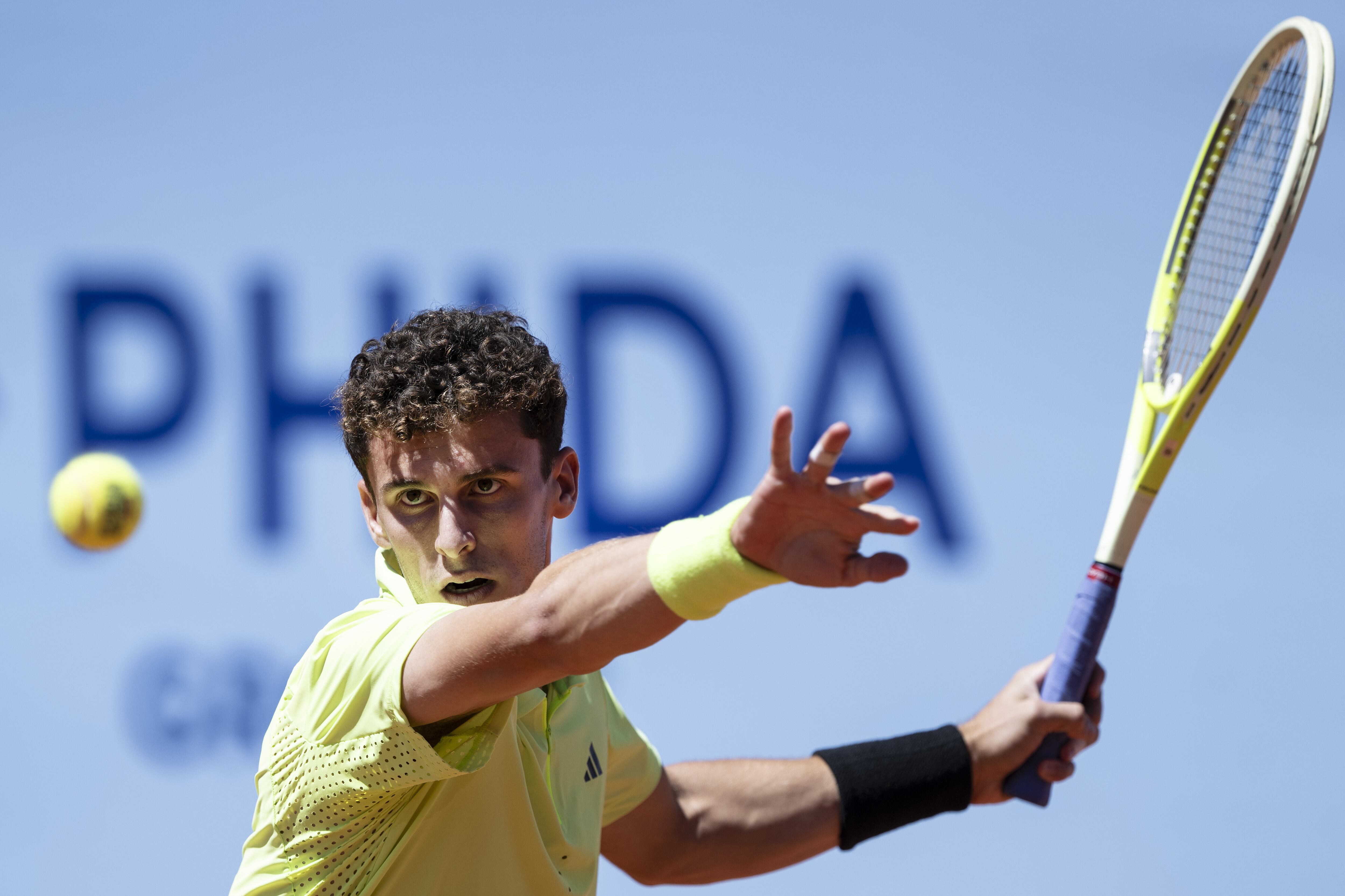 Juanma Cerúndolo, logró un gran triunfo ante el noruego Ruud
