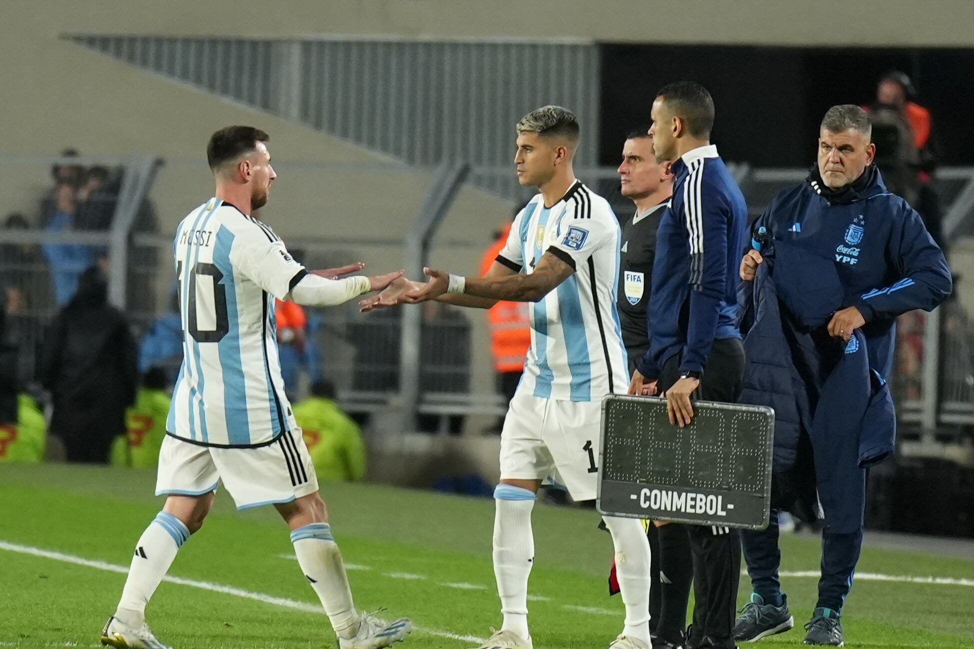 Selección argentina: los estudios de Lionel Messi descartaron una lesión muscular.