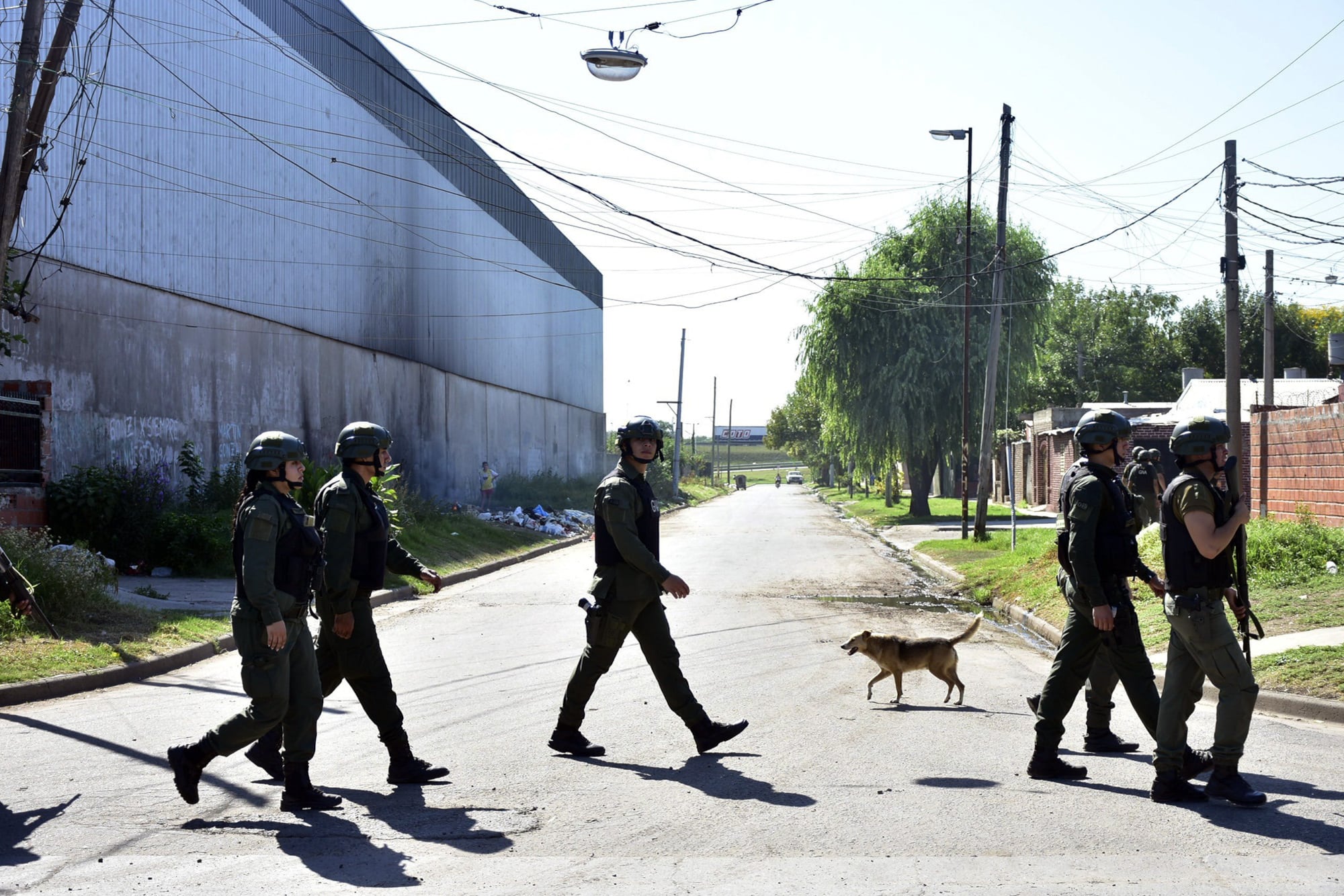 Las fuerzas federales abandonadas por las Fuerzas del Cielo.