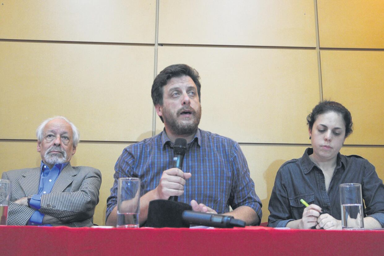 Horacio Verbitsky, Gastón Chillier y Gabriela Kleltzel, del CELS, explicaron los alcances de la cautelar de la CIDH.