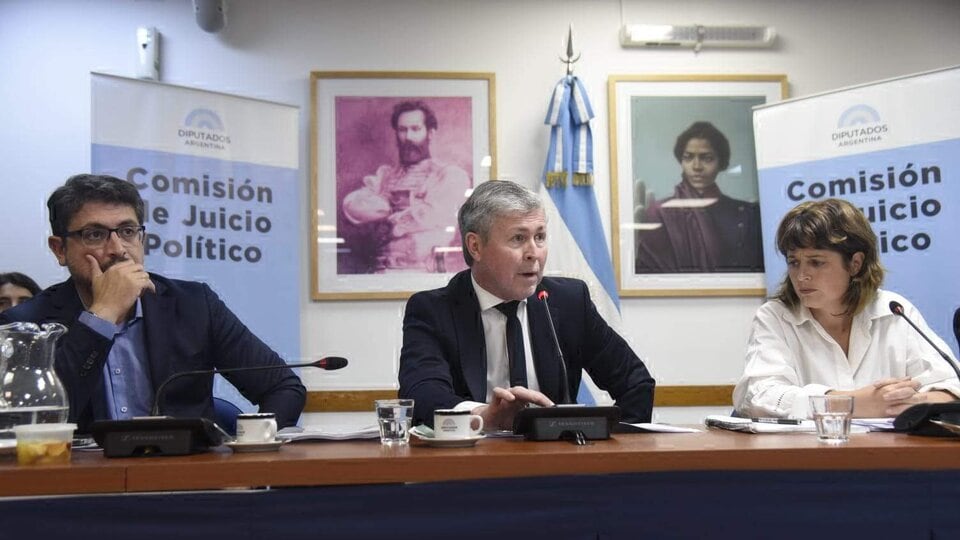 Héctor Daniel Marchi, durante su paso por la Comisión de Juicio Polític