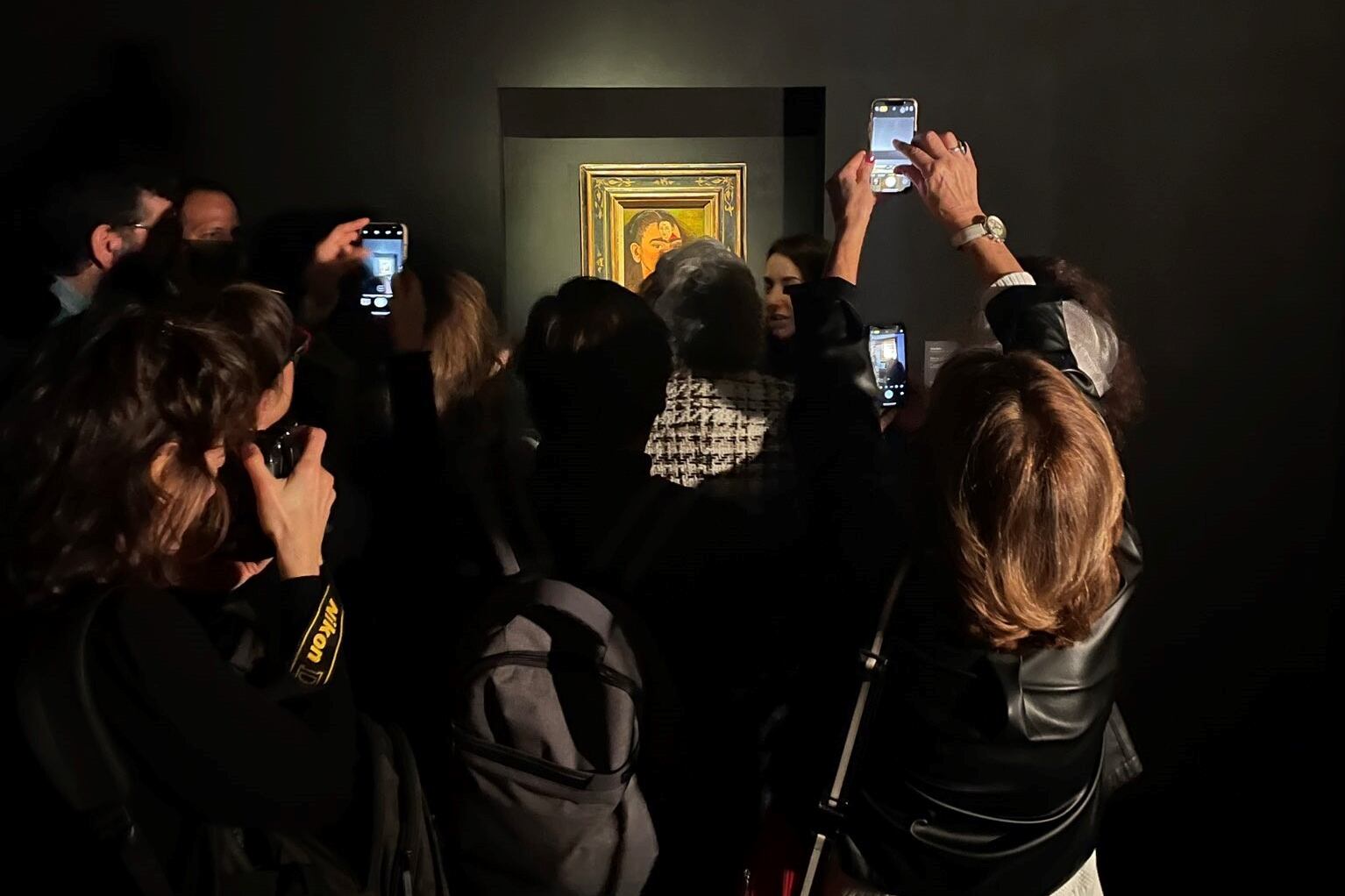 “Diego y yo”, el autorretrato de Frida Kahlo, no se exponía al público desde 1998. Foto: Prensa MALBA.