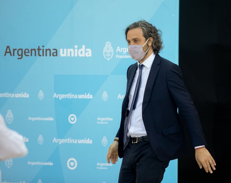 Santiago Cafiero, jefe de Gabinete.
