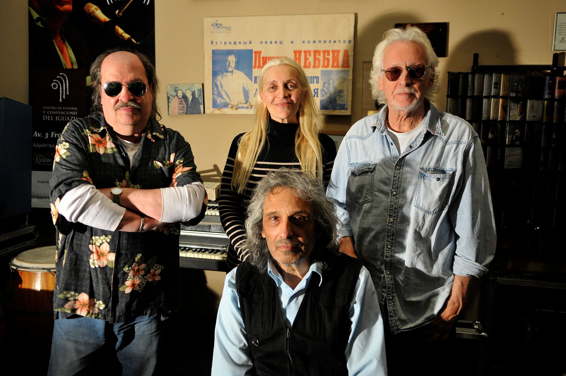 Nebbia, Garré, Soulé y Mestre interpretarán temas propios y de otros referentes del rock argentino.