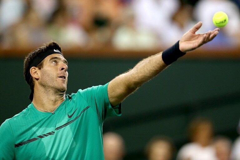 Juan Martín del Potro volvió a perder ante Novak Djokovic.