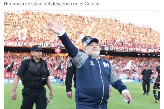 Diego, exentrenador de Gimnasia, presente en el recuerdo de los hinchas triperos