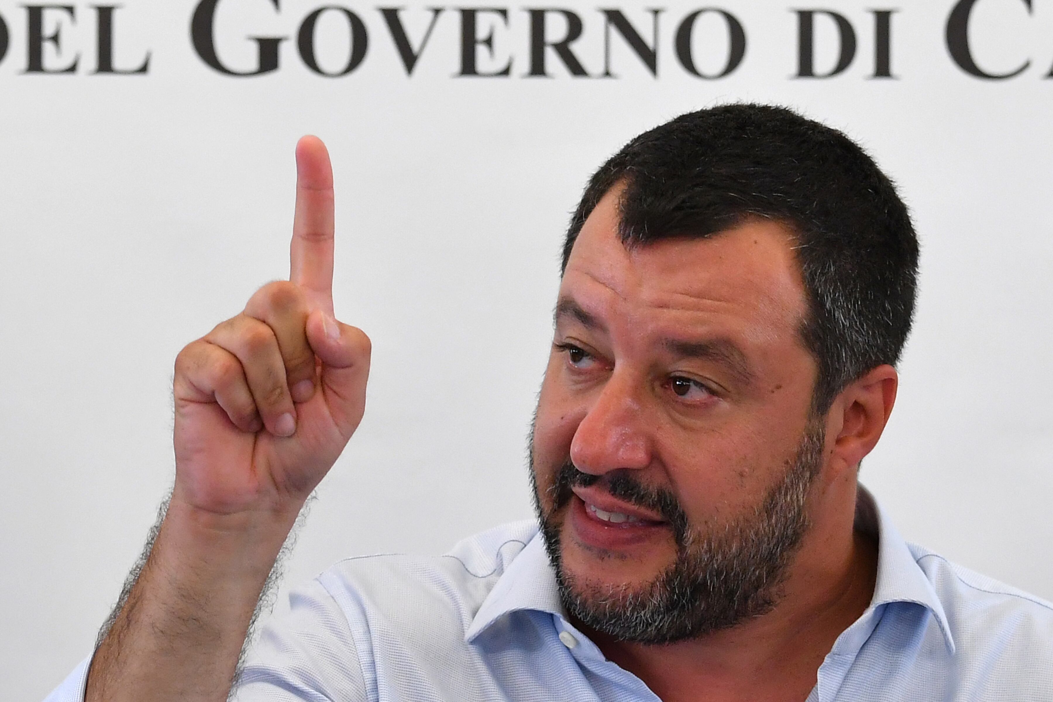 Salvini, líder de la Liga.