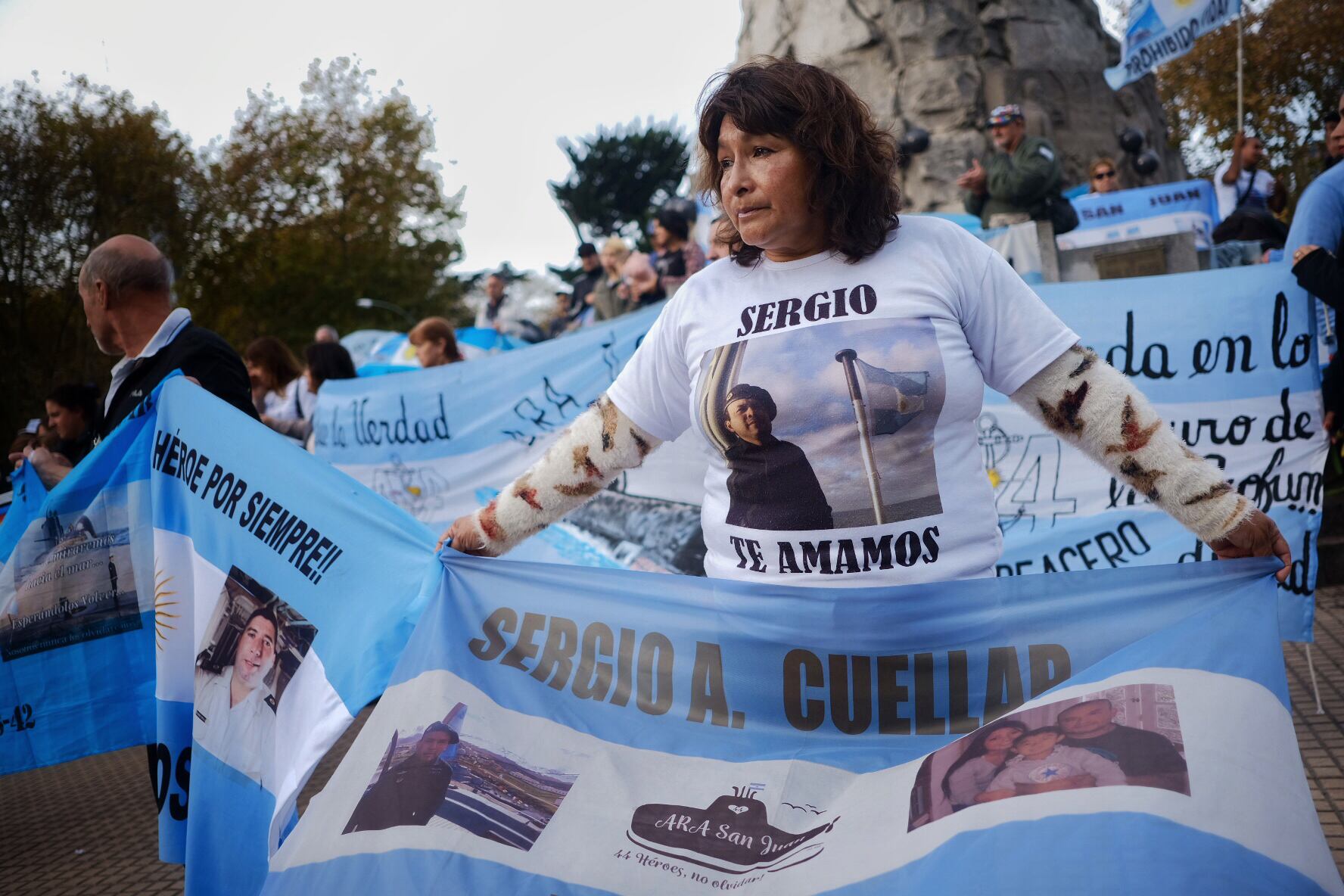 Familiares y amigos de las víctimas del naufragio del ARA San Juan fueron espiados cuando reclamaban que se esclareciera el caso.