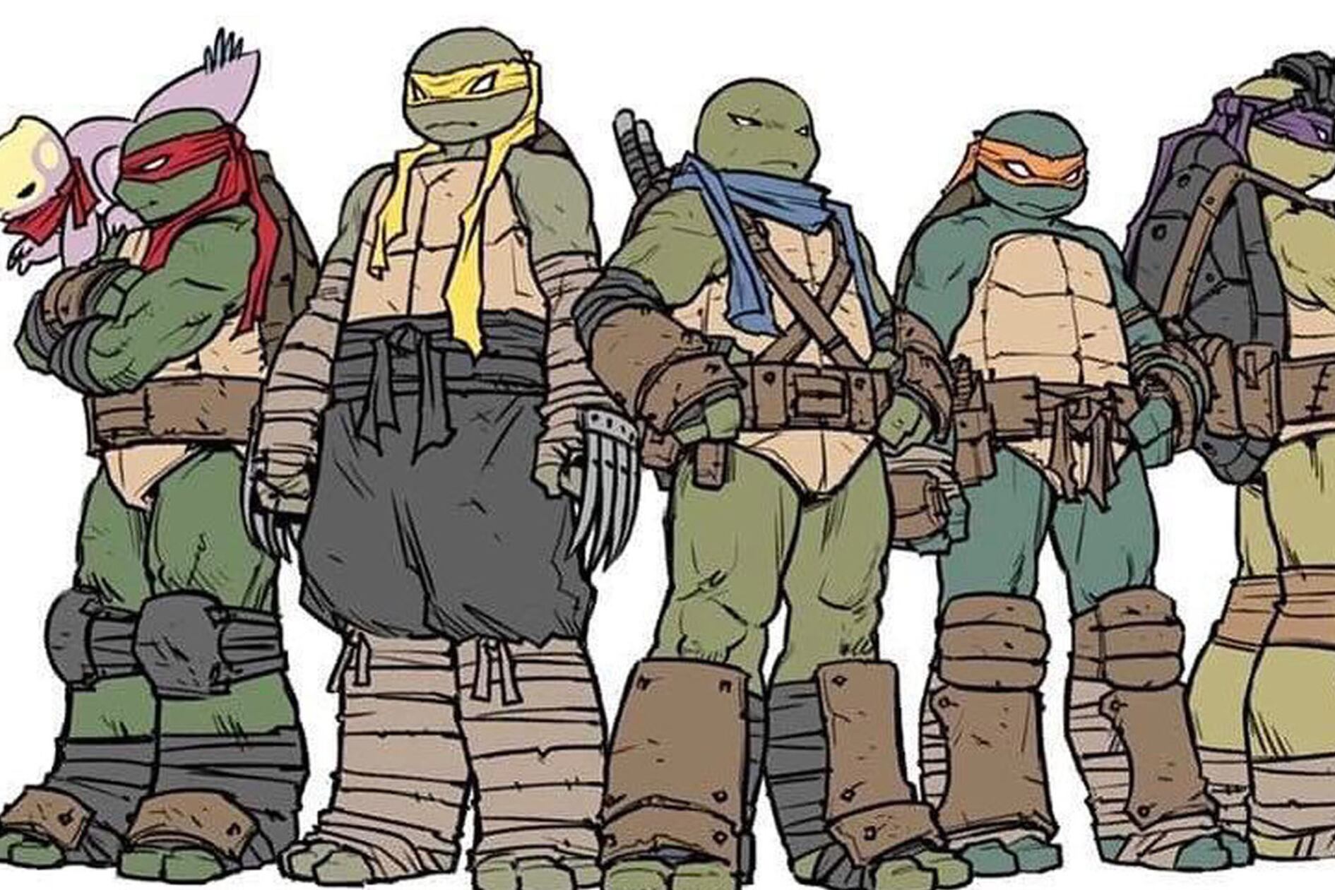Las Tortugas Ninja le dan la bienvenida a su quinta integrante, el personaje femenino Jennika