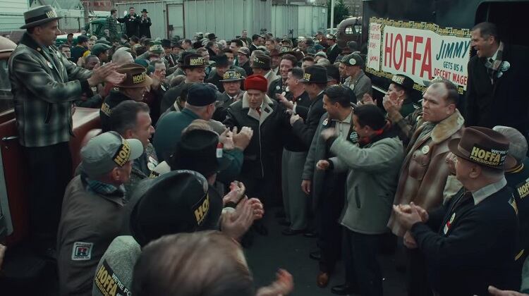 Pacino personifica a Jimmy Hoffa en la película del director de "La última tentación de Cristo". 