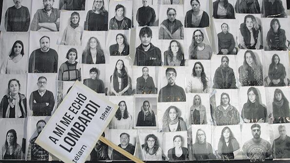 Hace un mes el Gobierno despidió a 357 trabajadores de Télam.