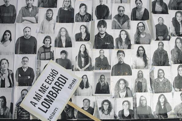 Hace un mes el Gobierno despidió a 357 trabajadores de Télam.