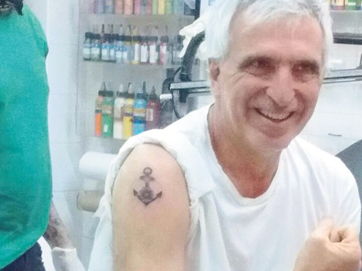 Julio Torti, hijo del represor Julio Torti, negacionista del terrorismo de Estado.