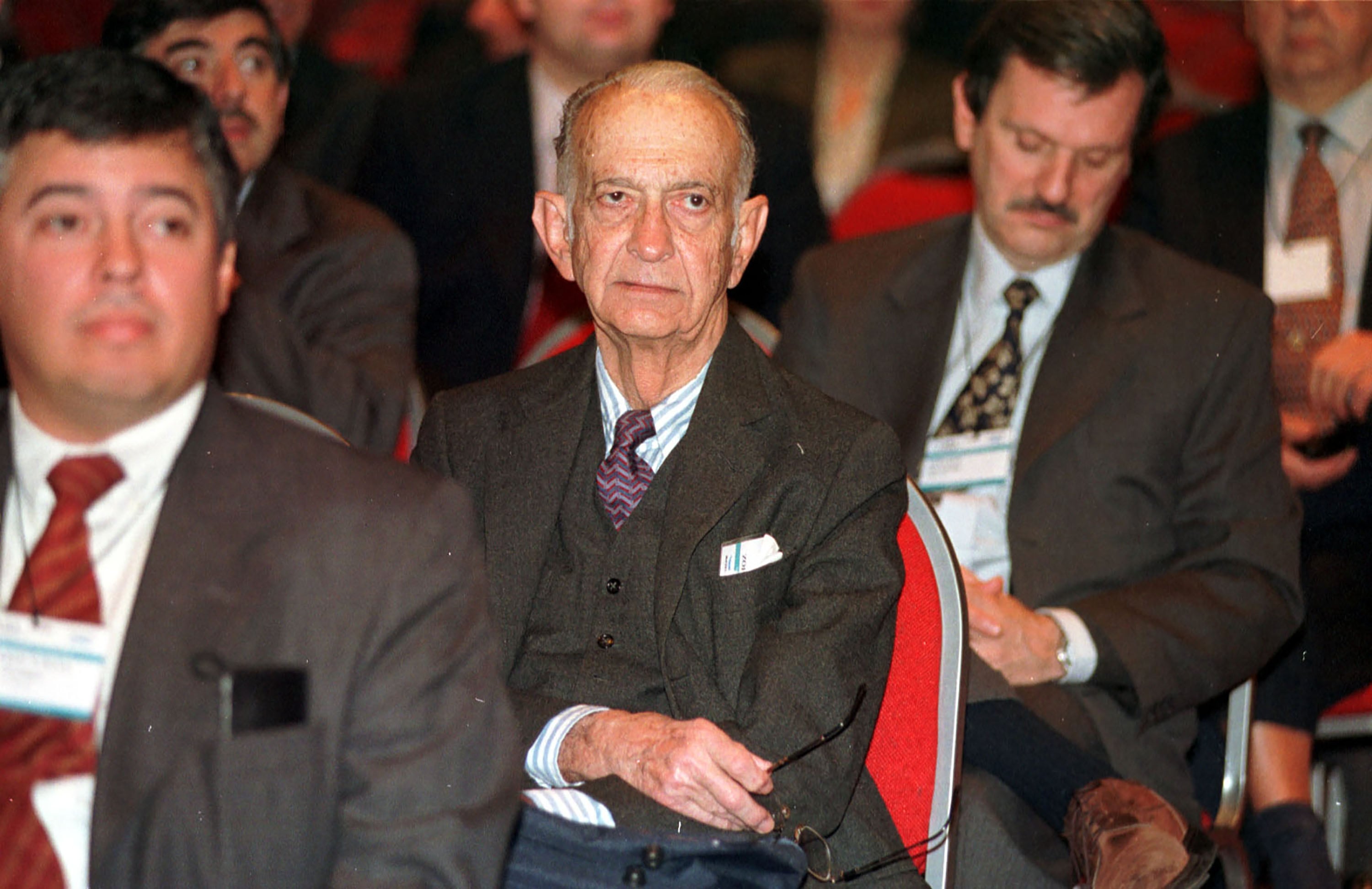  Jose Martínez de Hoz, ministro de Economía durante la última dictadura militar