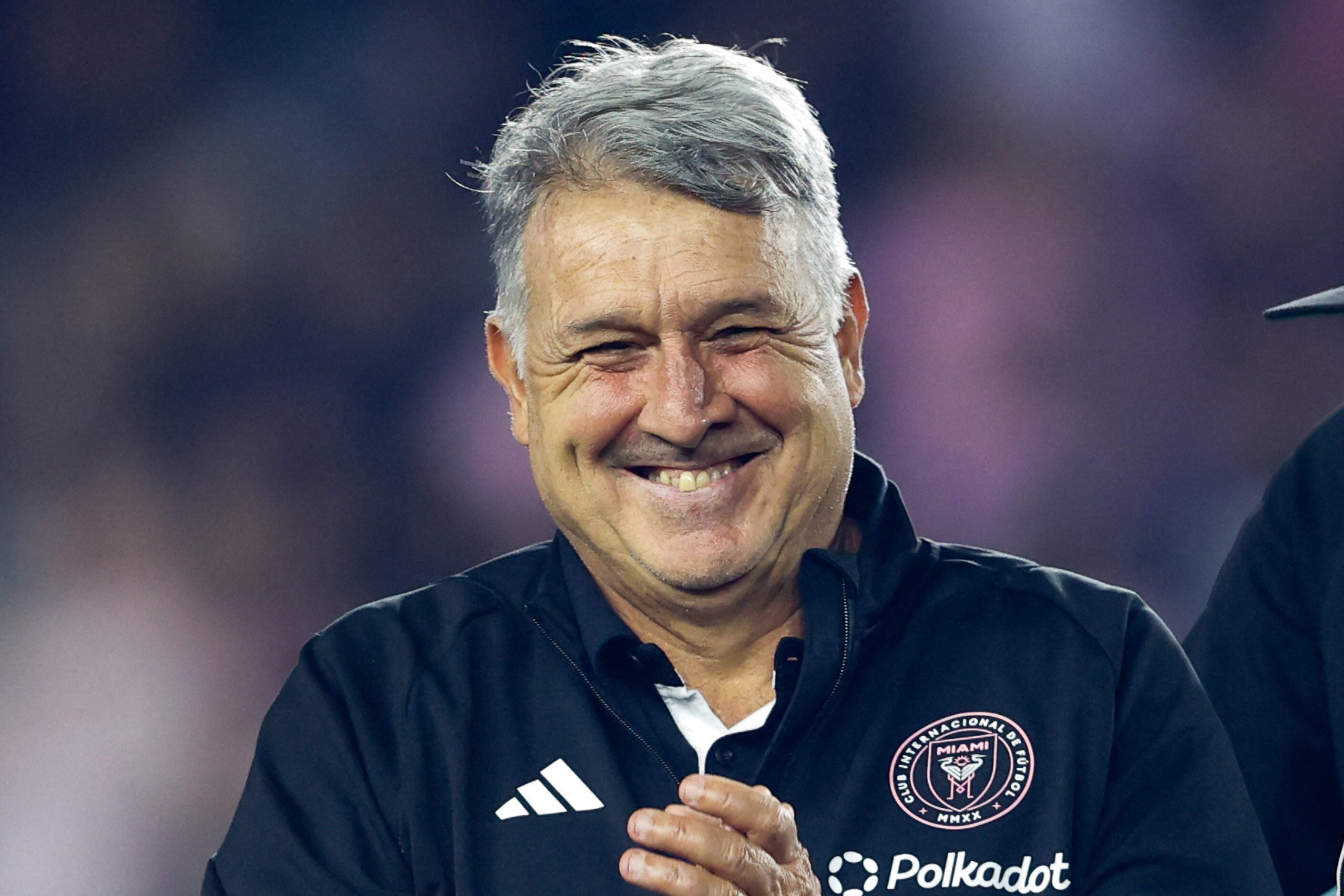 Gerardo "Tata" Martino tiene motivos para sonreír