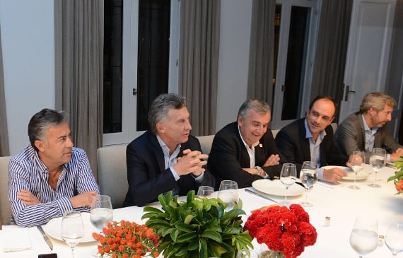 Ayer la cúpula del radicalismo estuvo en Olivos reunida con Macri.