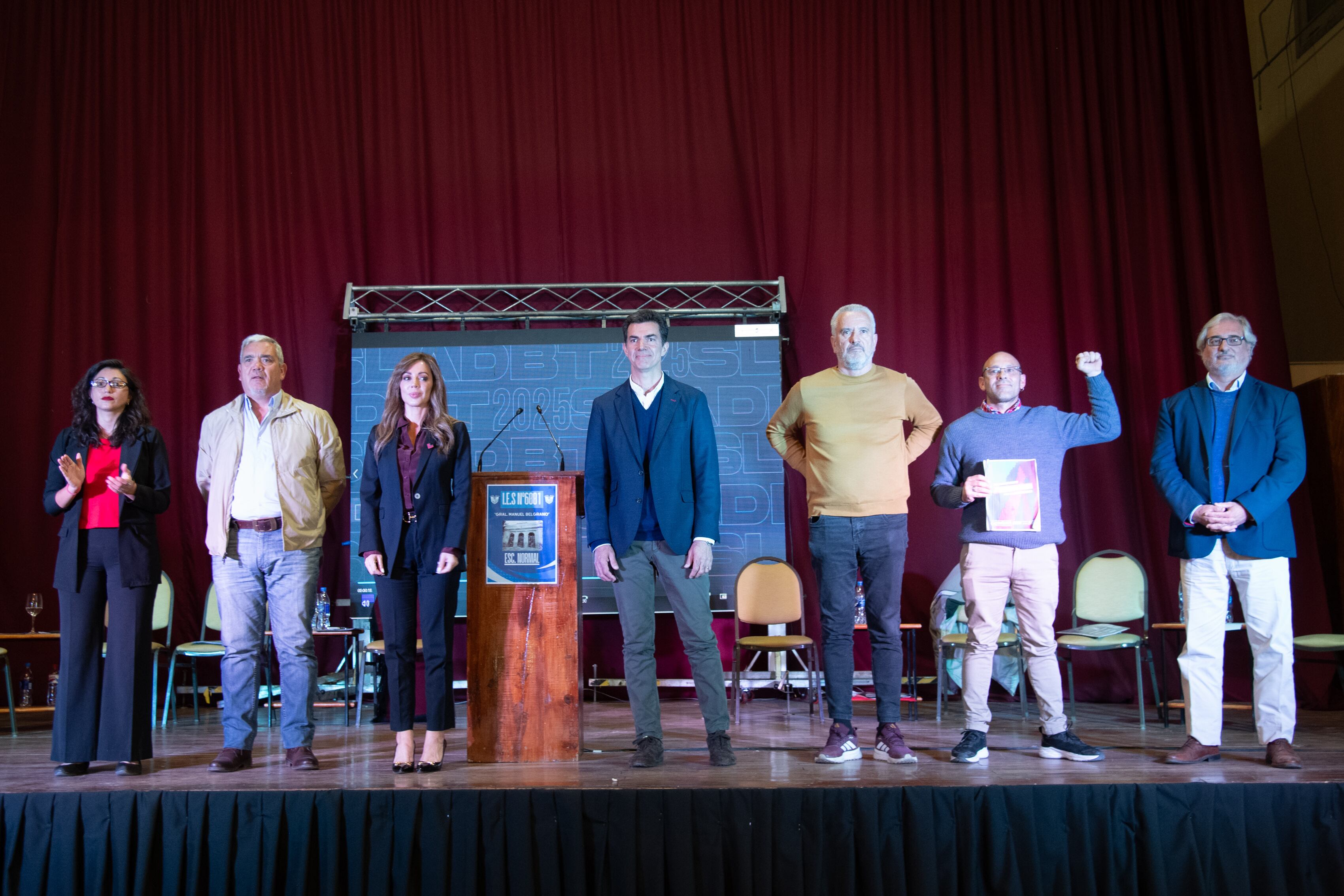 Gil, Iglesias, Royón, Urtubey, Del Plá, Tognolini y Rivas