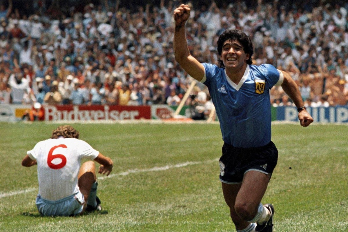 Diego en México 1986, la cumbre de su carrera.
