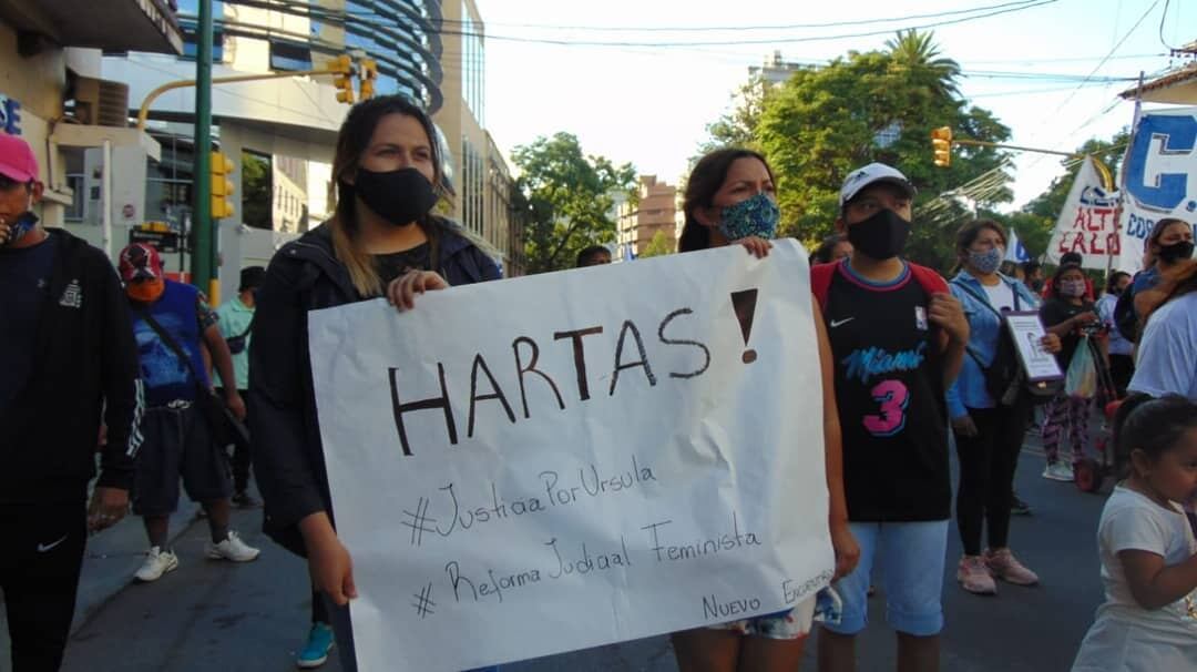 Marcha contra los femicidios en Salta