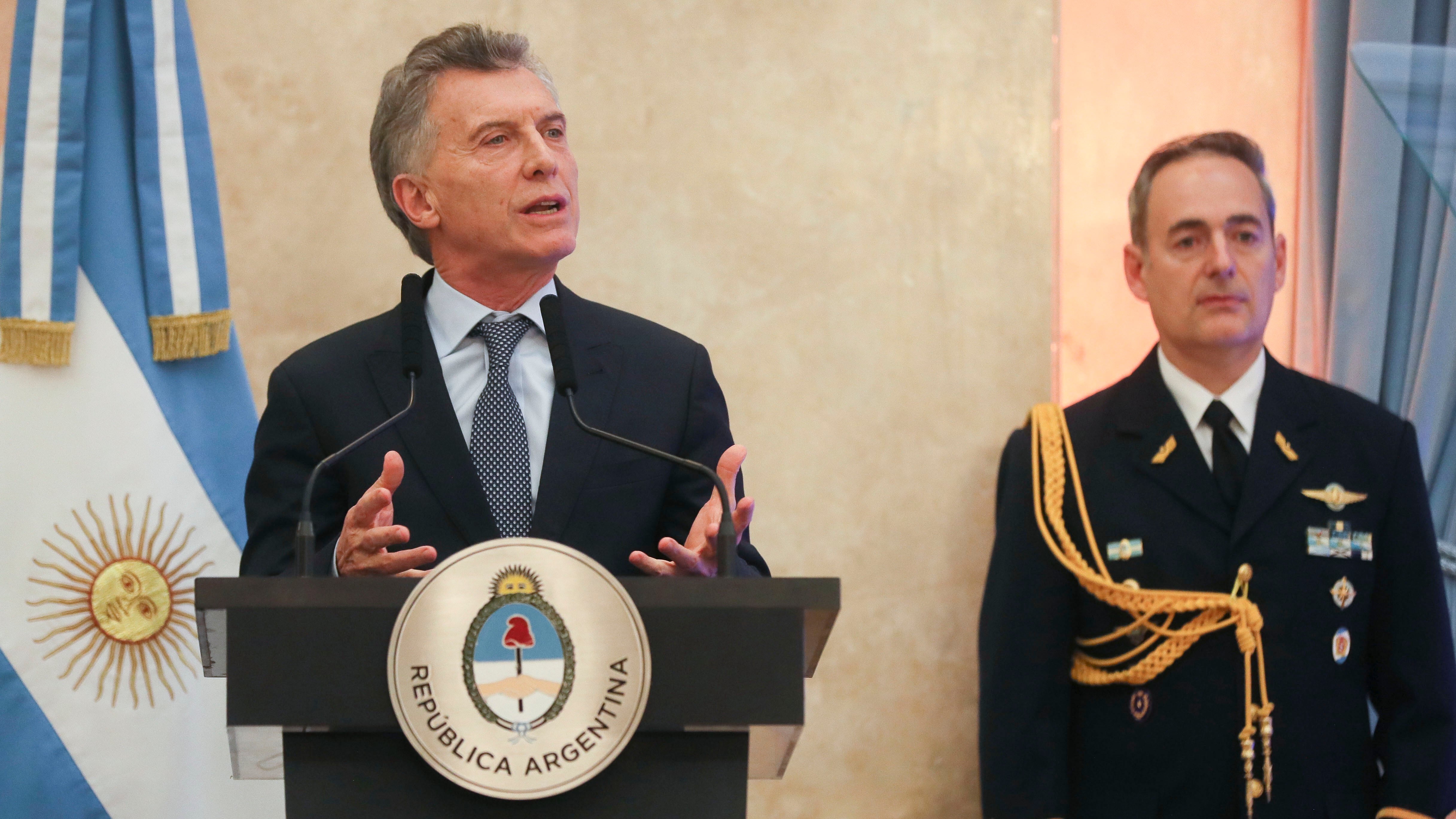 Mauricio Macri empezó el mensaje cuando terminó el partido de River.