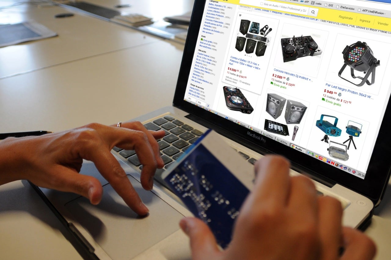 En los supermercados, el comercio online aumentó 123 por ciento.
