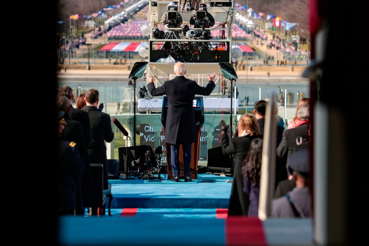 Discurso de asunción de Biden en la capital estadounidense.