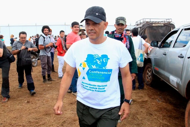 "El Paisa", un comandante de las FARC contrario a los acuerdos de paz.