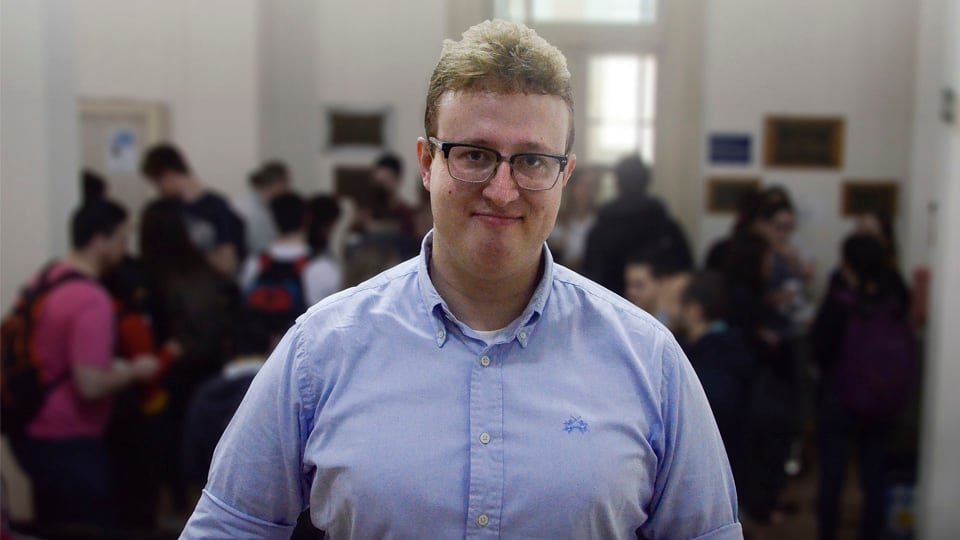 Demian Goos abrió el ciclo, en busca de "otra forma de enseñar". 