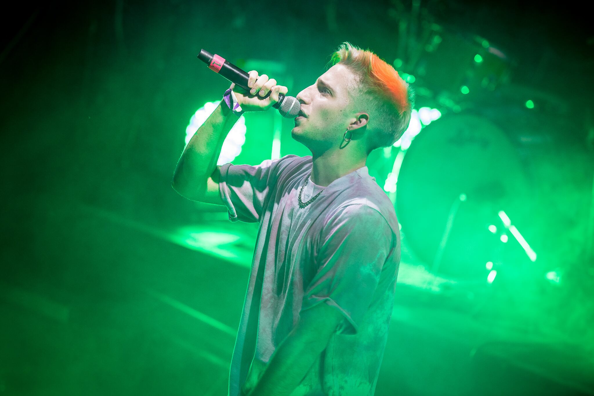 “Me emociona que haya tanta gente, es como un cumpleaños. Ustedes son manijas como yo", tiró Wos.