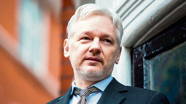 Julian Assange.