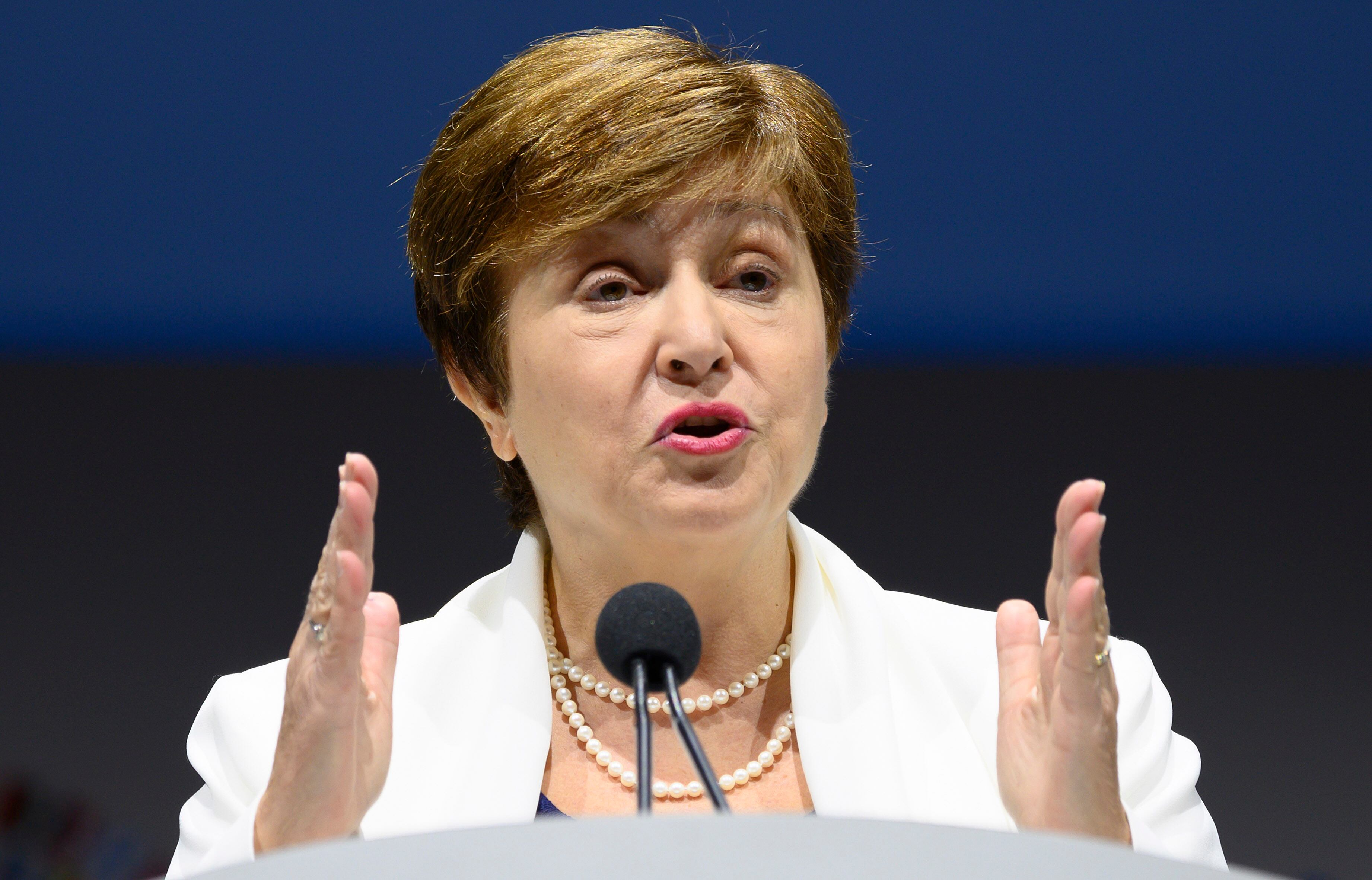 Kristalina Georgieva, reciente directora gerente del FMI.