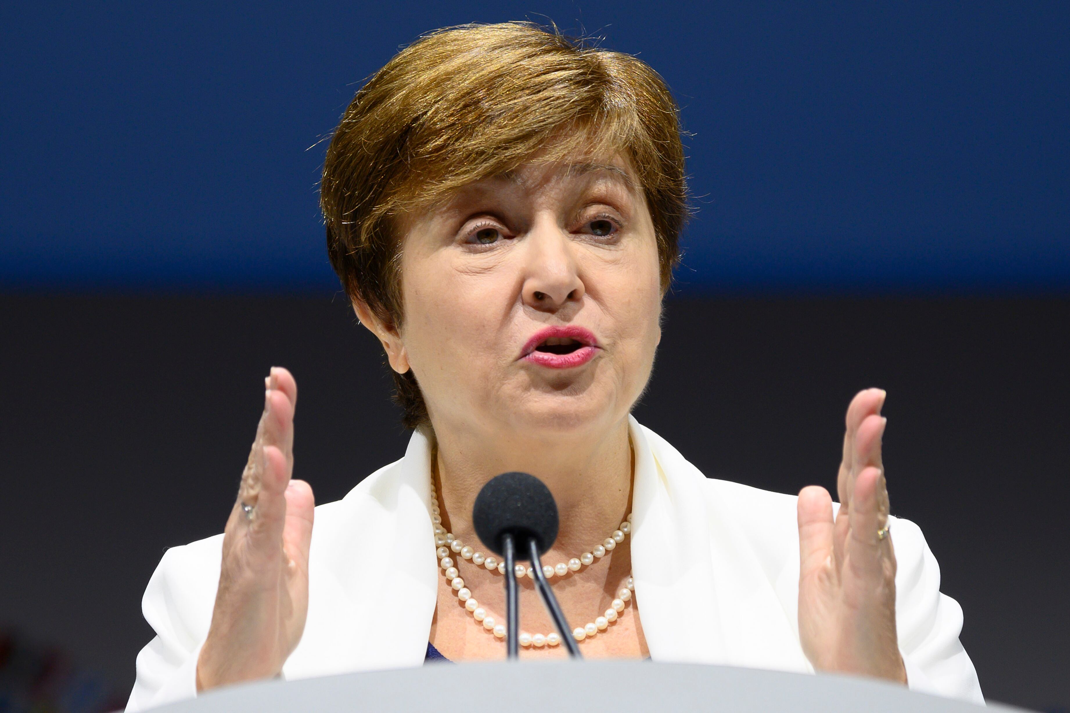 Kristalina Georgieva, reciente directora gerente del FMI.