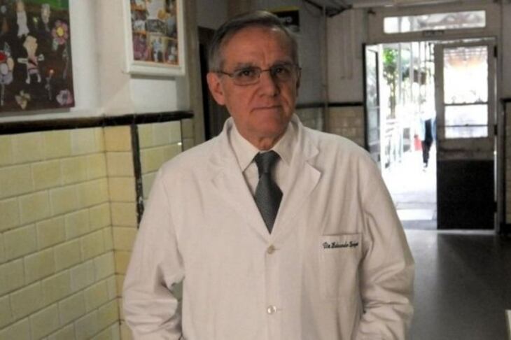 Eduardo López, médico infectólogo y hombre de consulta del presidente en la crisis del coronavirus.