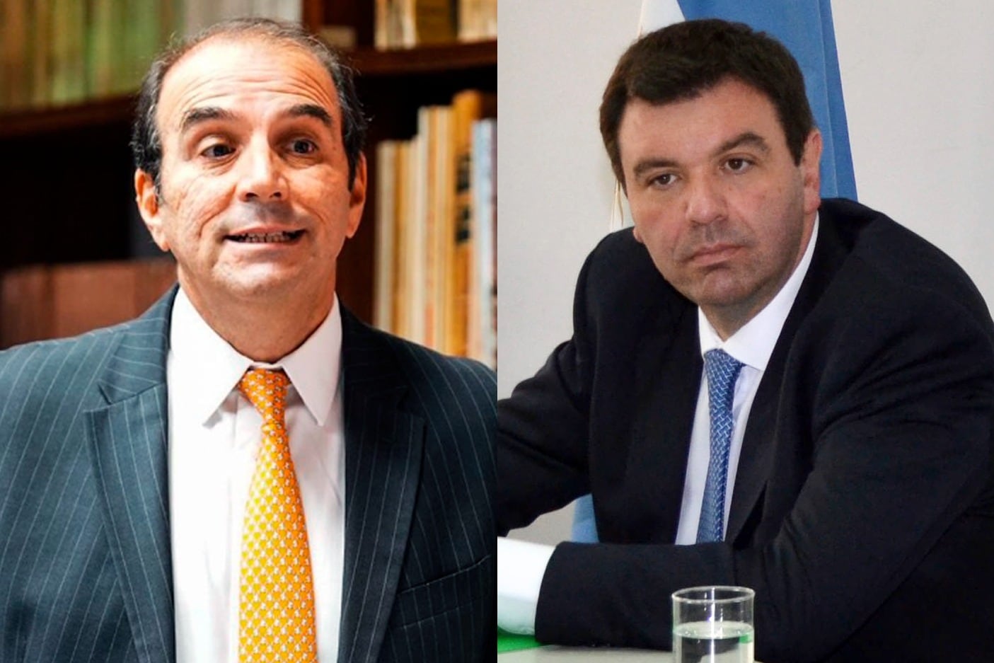 Manuel García Mansilla y el juez Ariel Lijo.