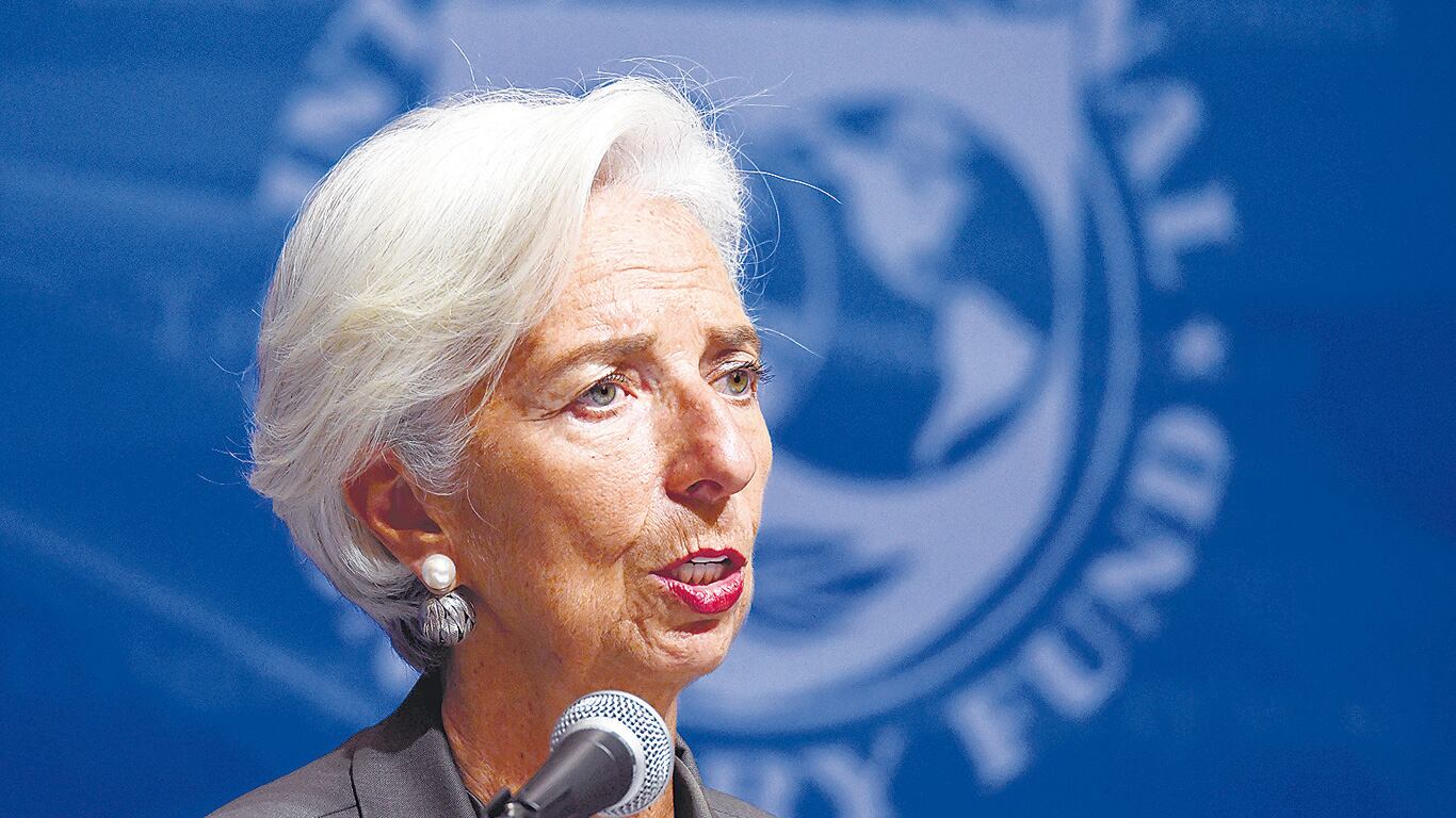 Christine Lagarde, directora del FMI.