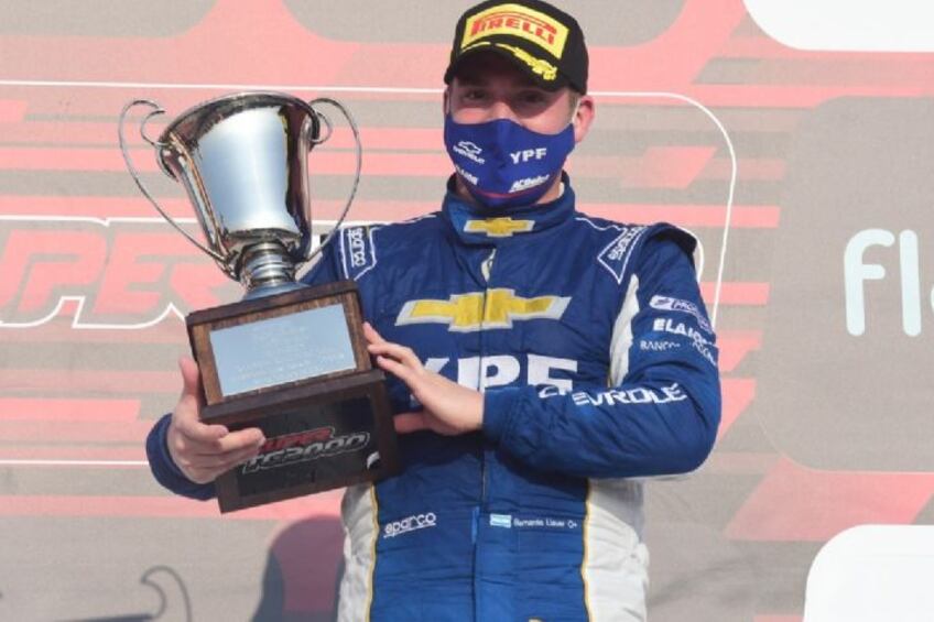 Bernie Llaver, ganador en Córdoba.