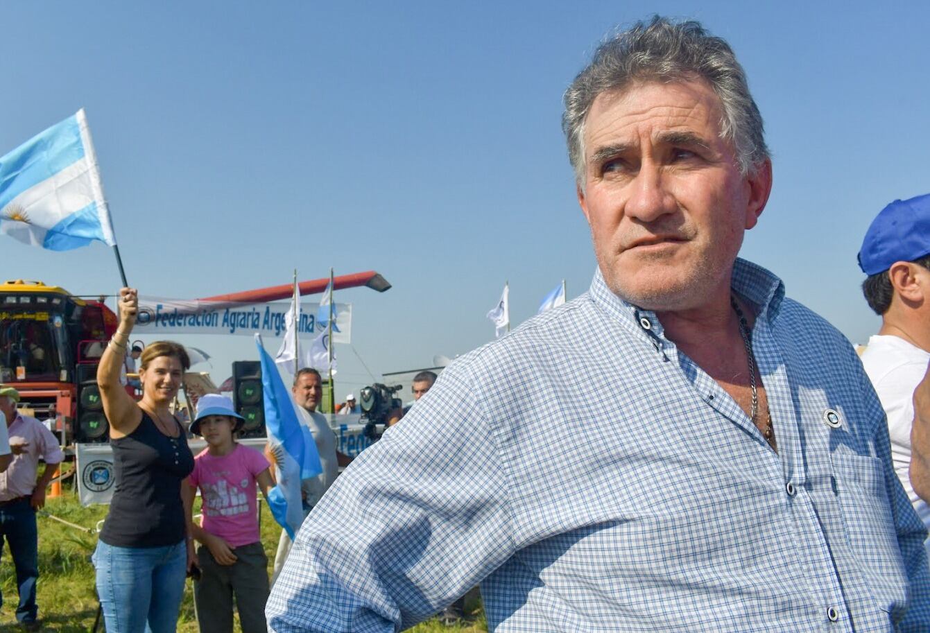 Carlos Achetoni presidía la Federación Agraria desde el 2018.