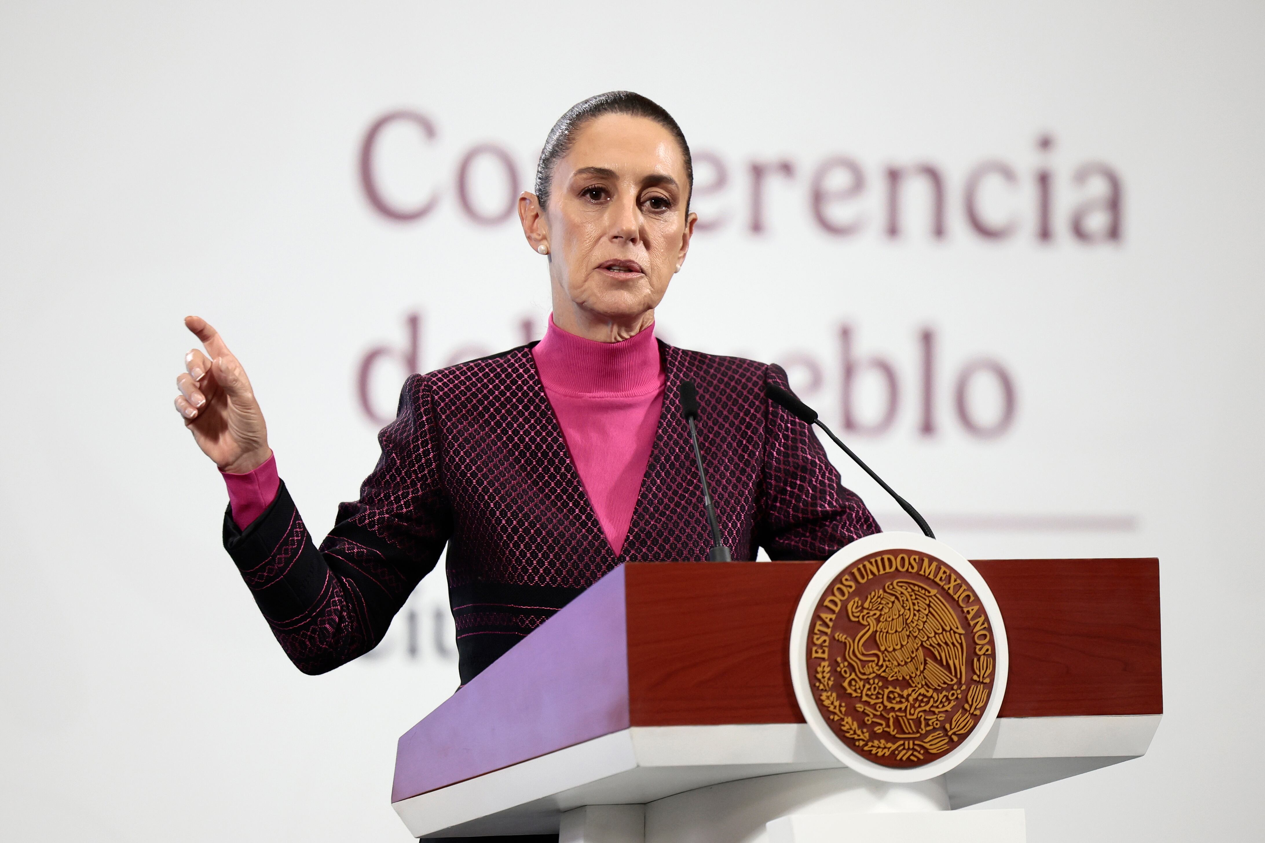 Claudia Sheinbaum, presidenta de México.