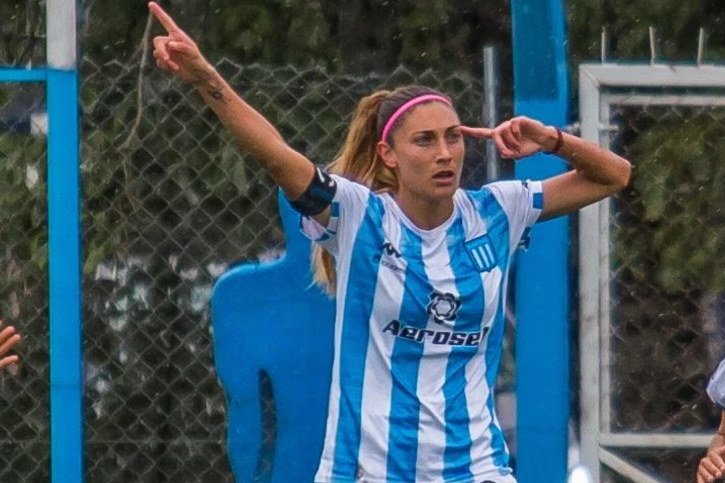 La joven Rocío Bueno, de 29 años, se inició en el fútbol a los seis años. Foto: Instagram/Rocio Bueno