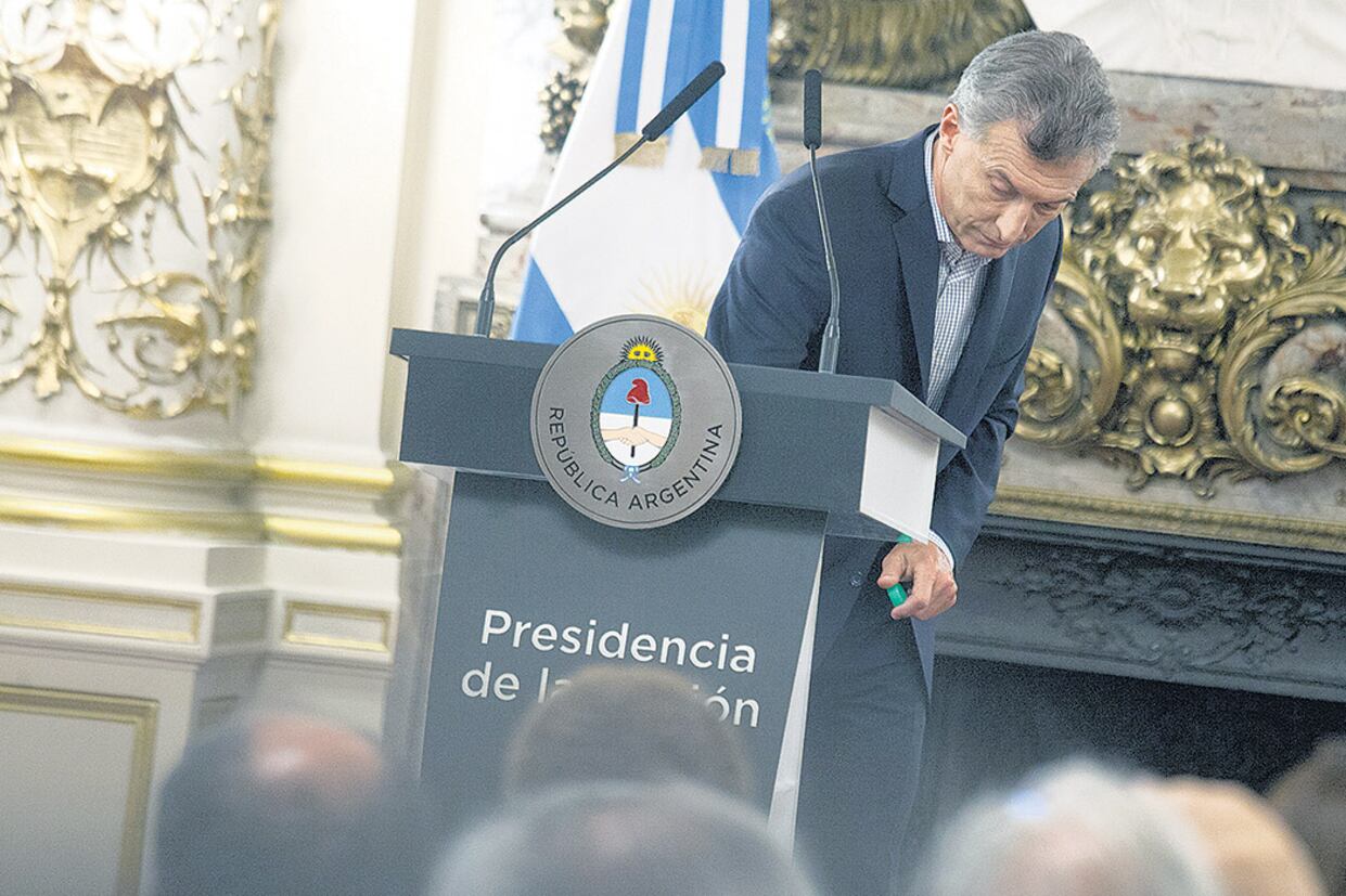 En diciembre se registró la mayor caída de imagen de la gestión de Mauricio Macri hasta ahora.
