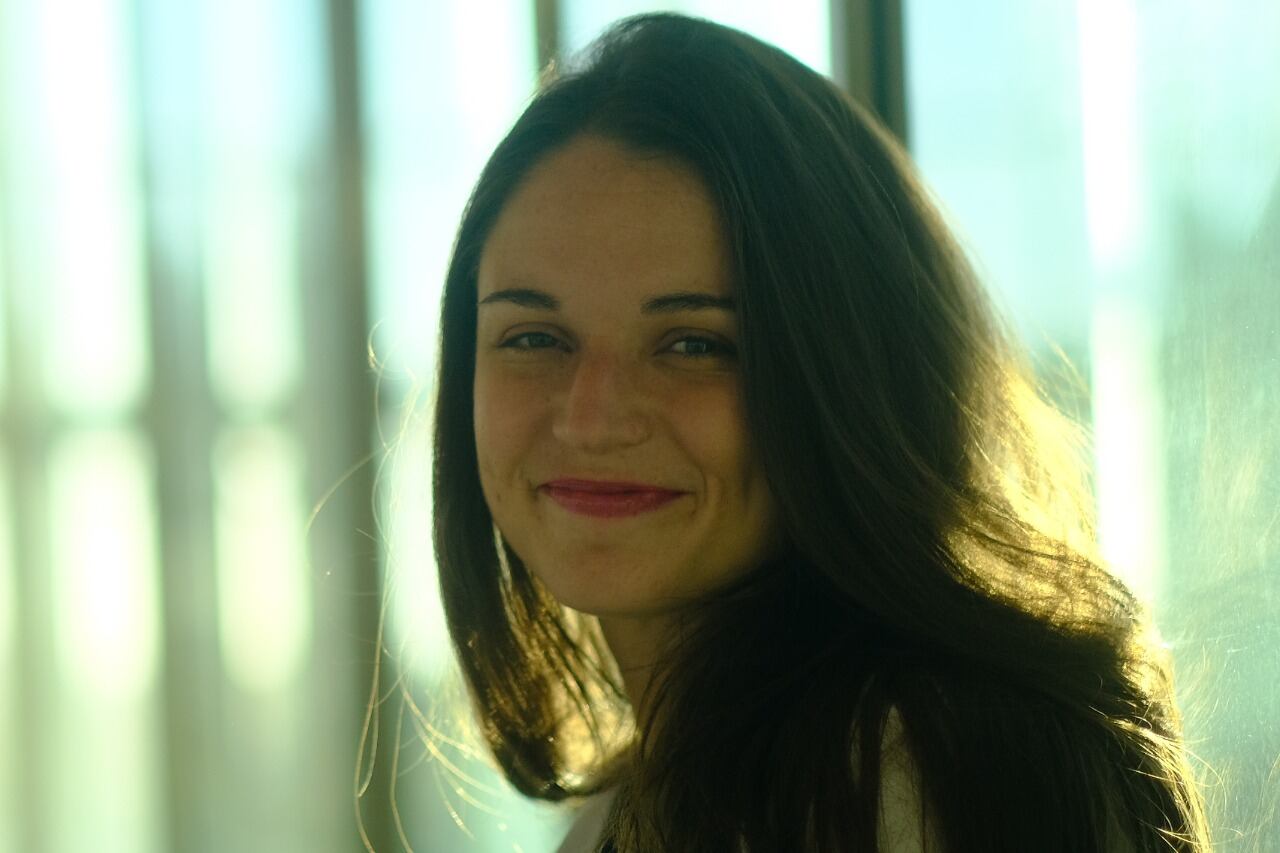 Irina Karamanos, pareja del presidente chileno, Gabriel Boric.