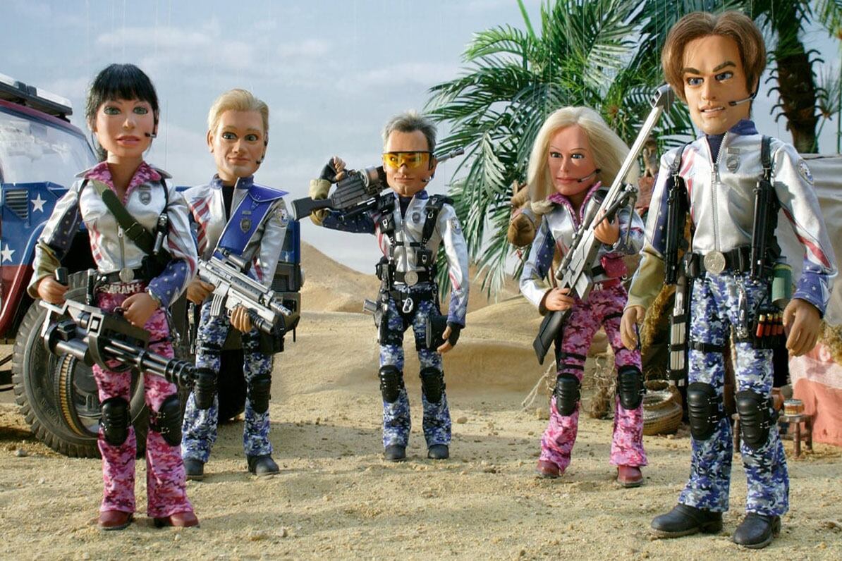 Los muñecos eran manejados por expertos titiriteros, pero Parker y Stone quisieron que todo se viera torpe