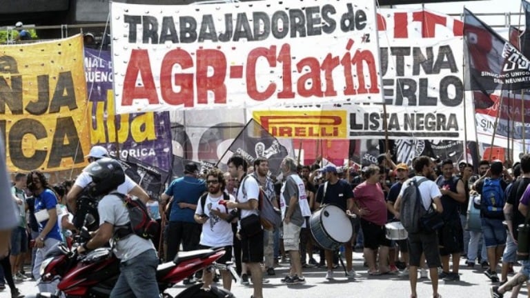 Los despedidos de AGR se movilizan por sus puestos de trabajo desde el inicio del conflicto. 