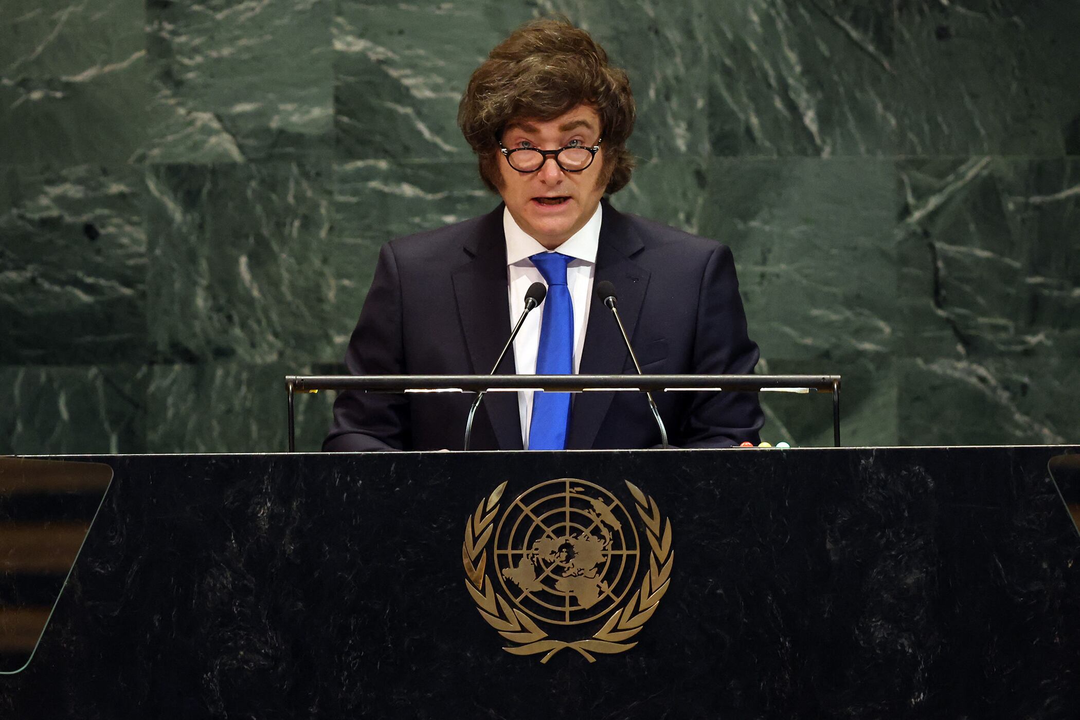 El presidente habló sobre libertades individuales, apoyó a Trump y cuestionó las facultades de la ONU. 
