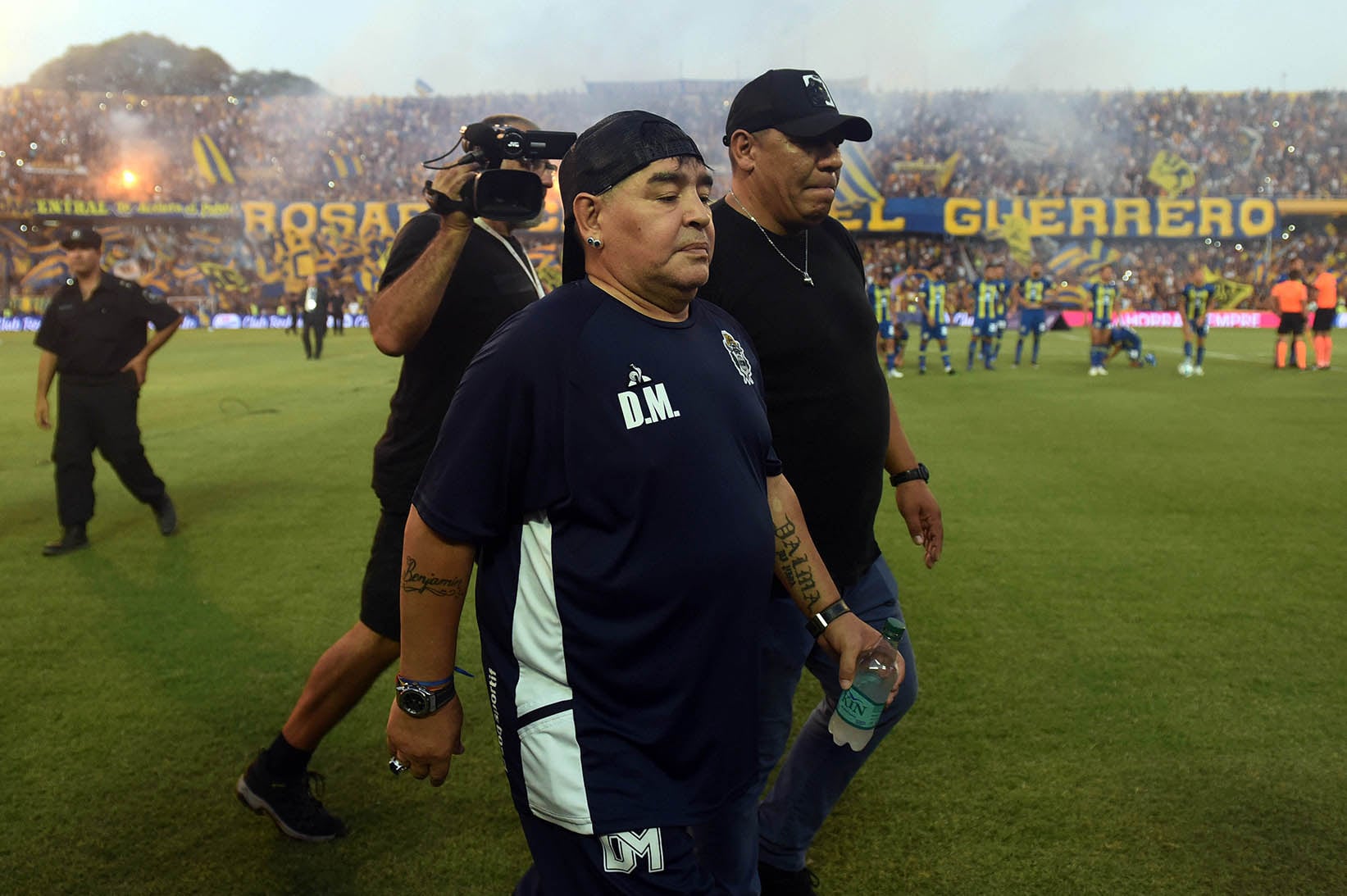 La llegada de Maradona a Arroyito generó mucho drama en la previa.