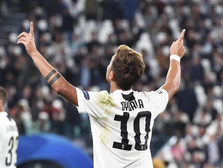 Dybala celebra, en una tarde consagratoria.